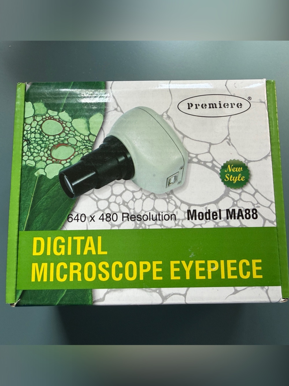 Premiere Digital Microscope Eyepiece - 640 x 480 resolution Model MA88